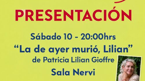 Patri Giofré representará a Vértiz en la Feria del Libro de Santa Rosa