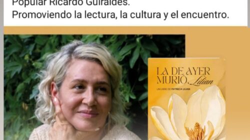 Vértiz: Presentación del libro «La de ayer murió, Lilian»